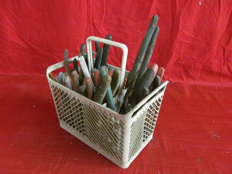 tool caddy with tools