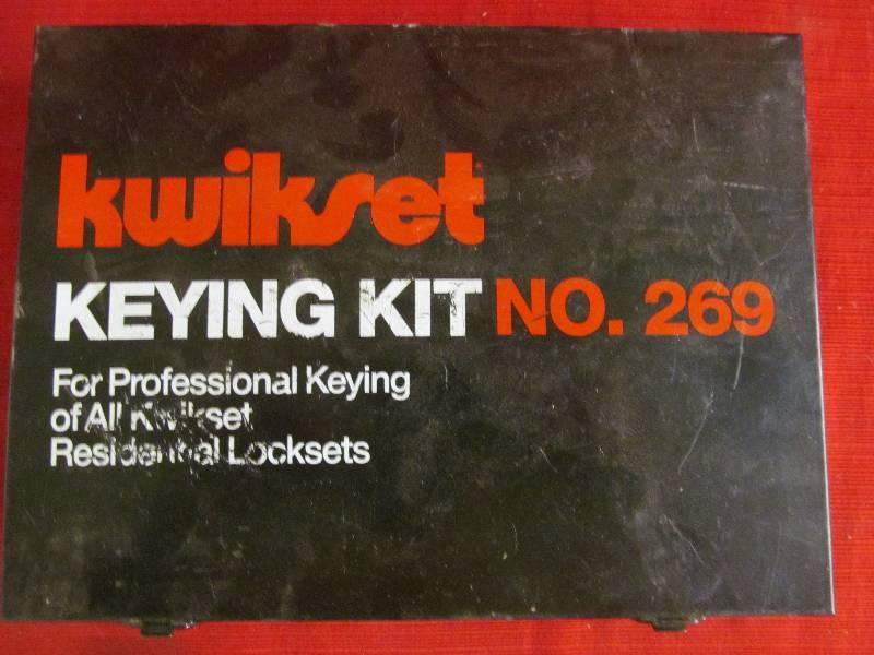 Kwik set keying kit