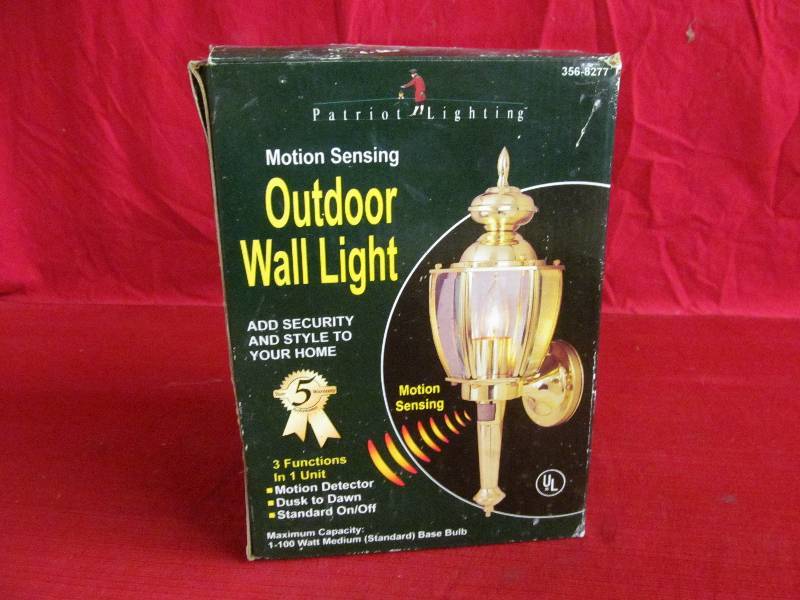 motion sensing light
