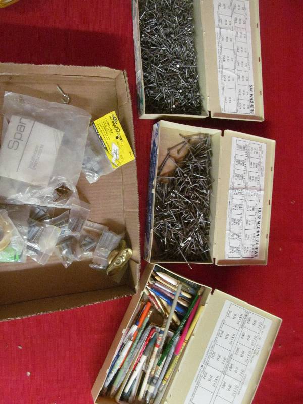 trays with nails