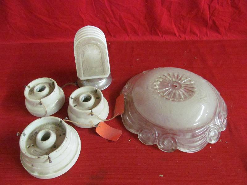 vintage ceramic light fixtures