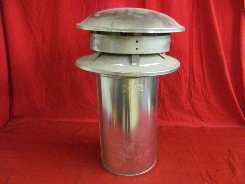 chimney with cap