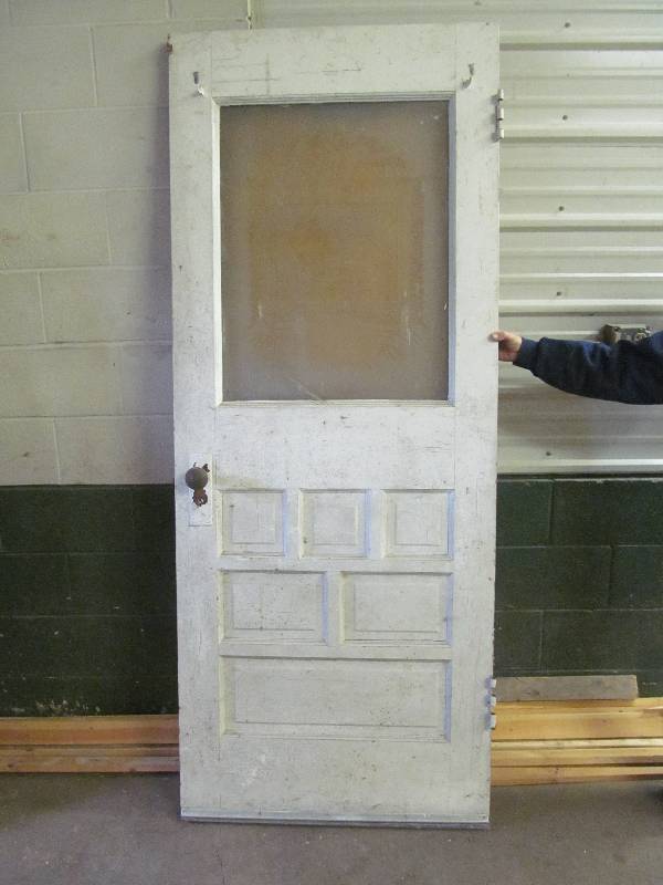 vintage wood door