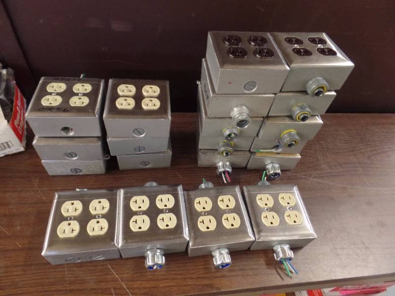 Metal Box Receptacles
