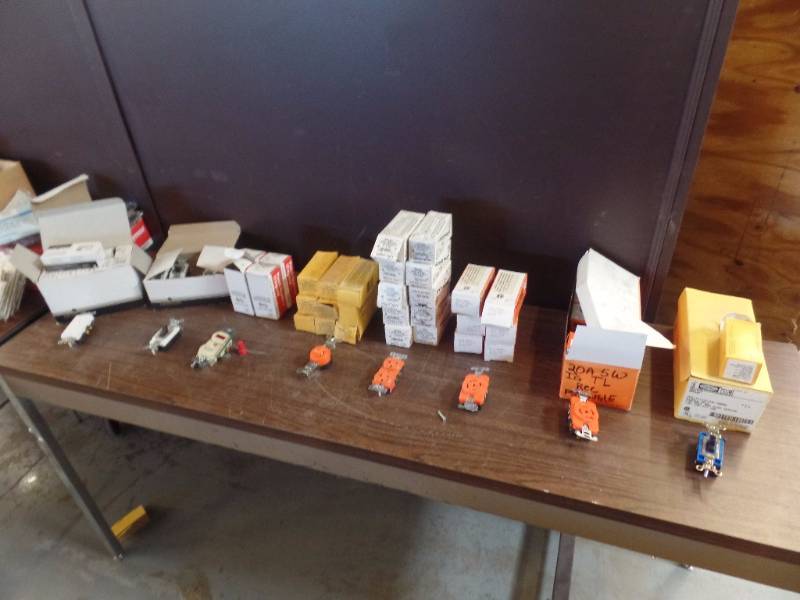 Receptacles & Switches.