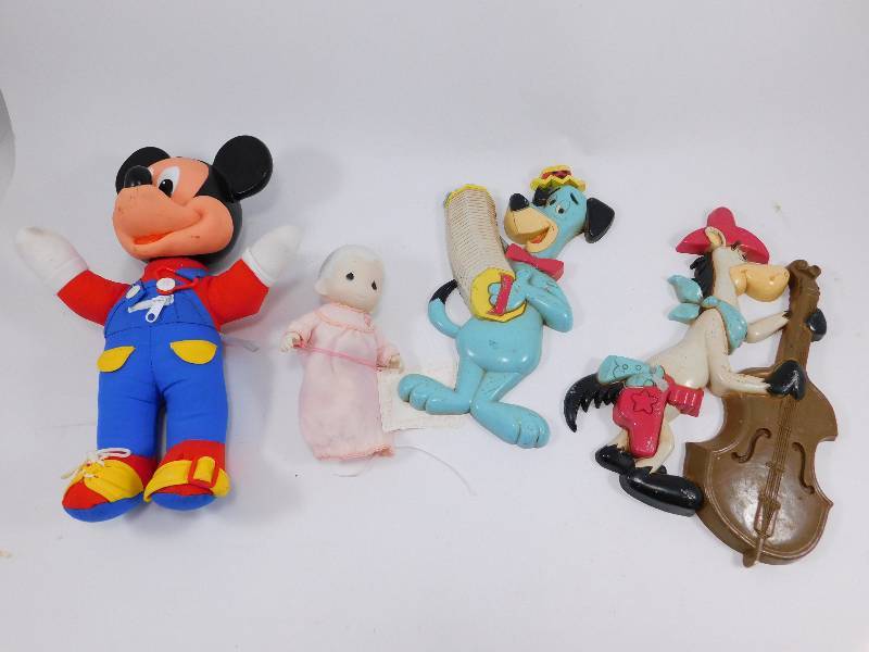 Mickey Mouse doll, Vintage Home Decor, Precious Moments doll