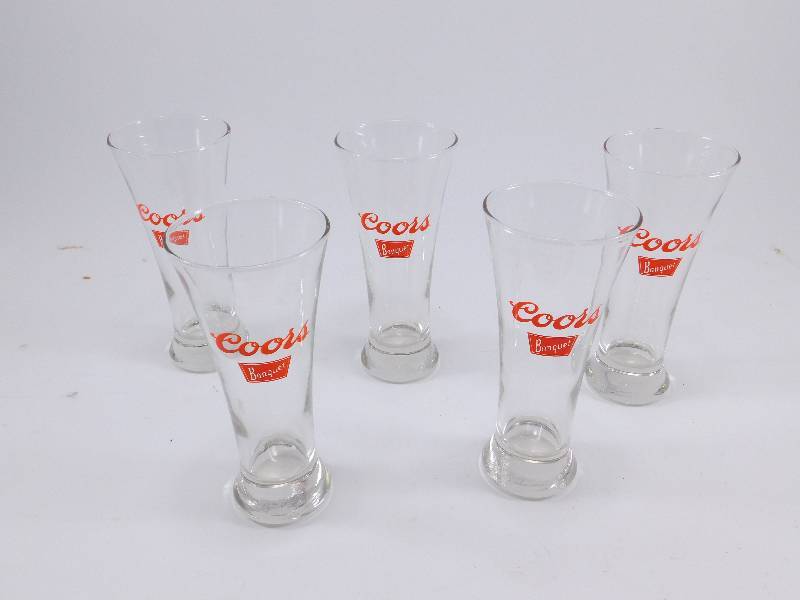Lot of Coors Glasses