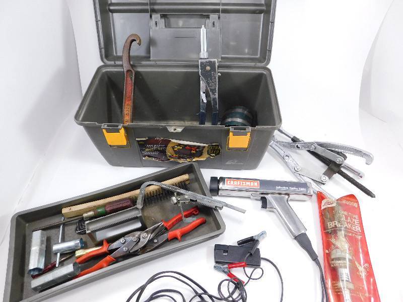 Lot of Mechanics Tools - Timing Gun, Gear Puller, etc.