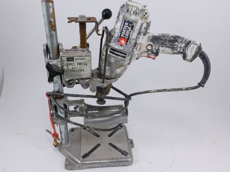 Drill Press wPorter Cable Drill