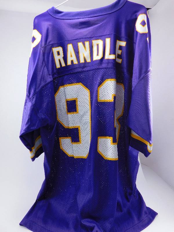 Minnesota Vikings #93 Randle Jersey Size 54