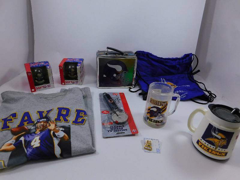 Lot of Minnesota Vikings Items
