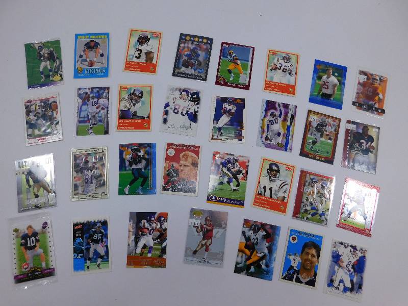 Lot of Football Trading Cards