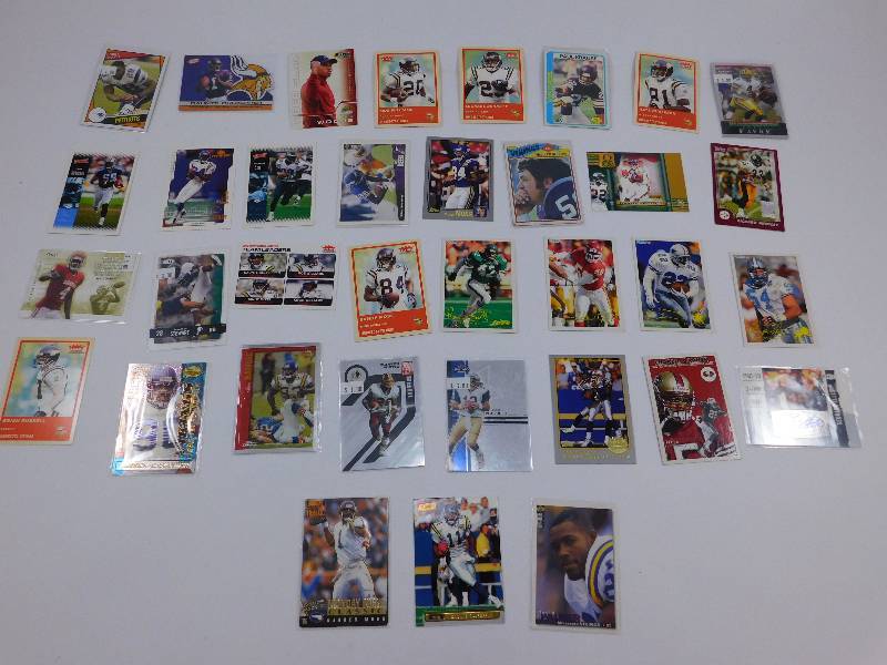 Lot of Football Trading Cards