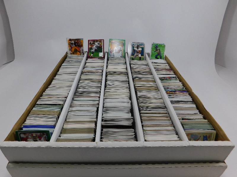 Huge Lot of Sports Trading Cards