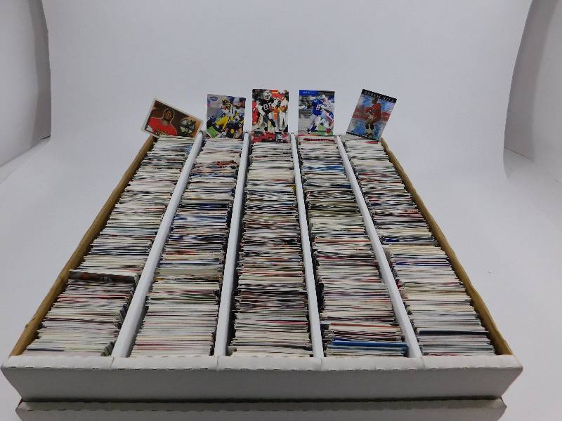 Huge Lot of Sports Trading Cards
