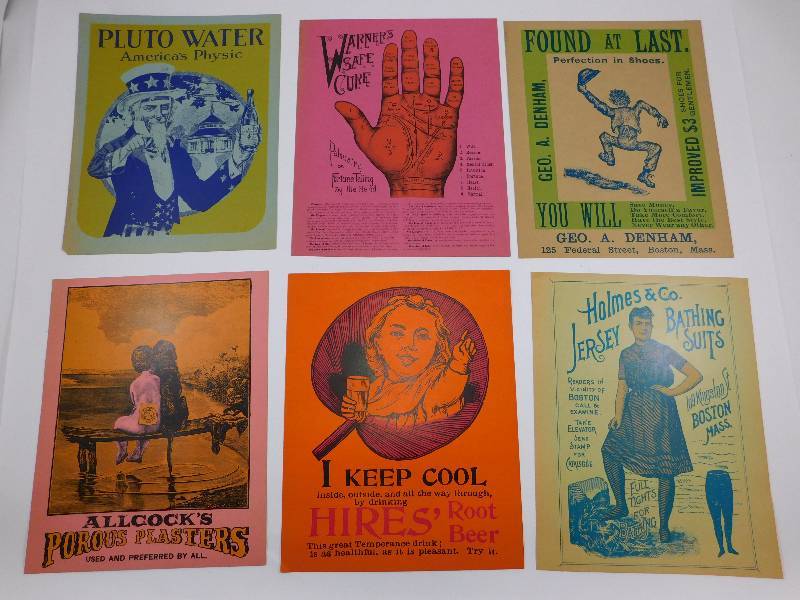 Vintage Advertisement Signs