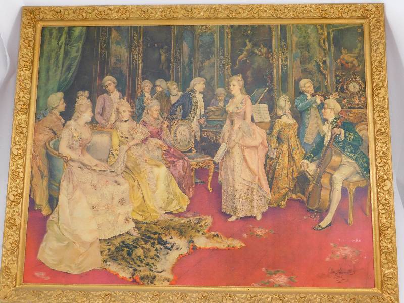 Vintage Litho Artwork