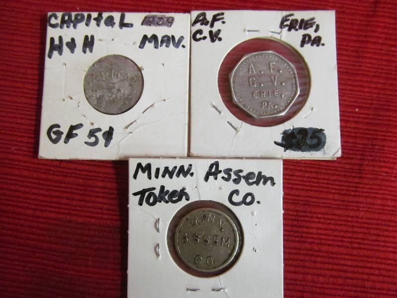 lot 60 image: Collectible Tokens