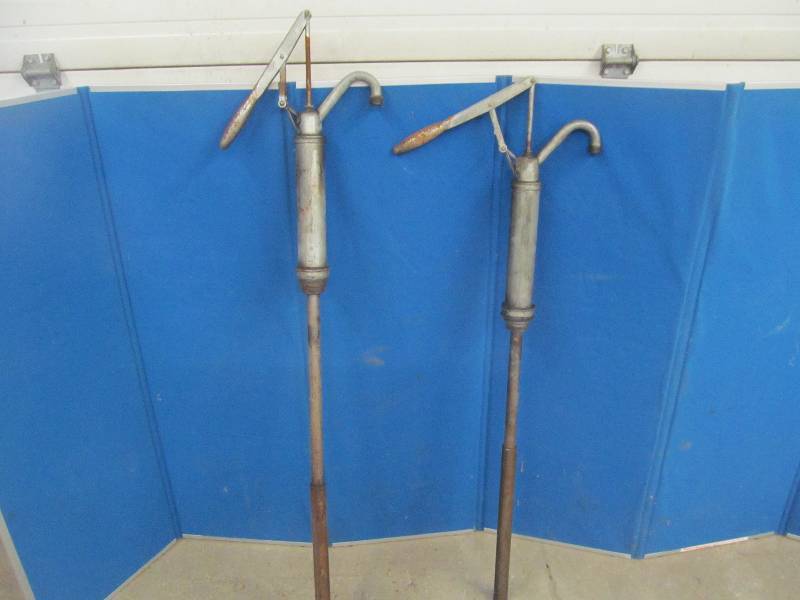 lot 132 image: Oil Hand Pumps