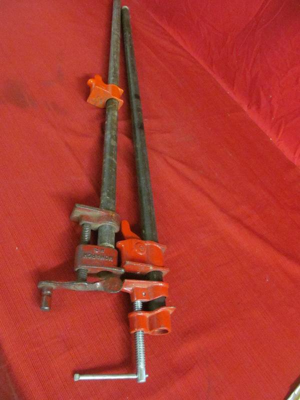 lot 200 image: bar clamps
