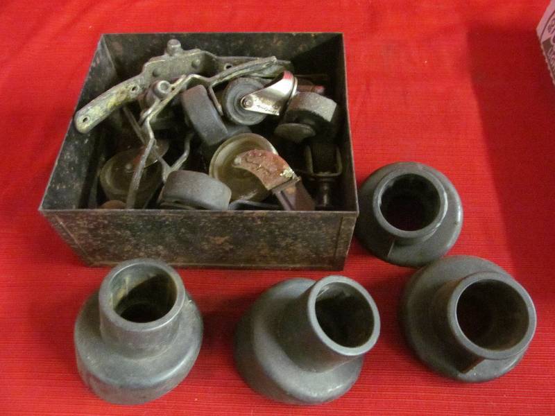lot 229 image: casters table feet