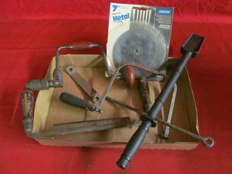 lot 249 image: vintage hand drill