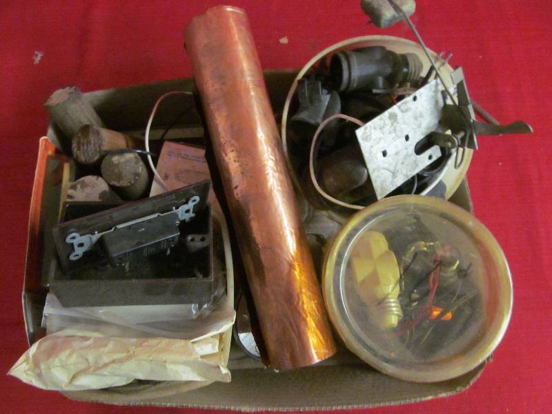 lot 253 image: copper, connectors, fixtures