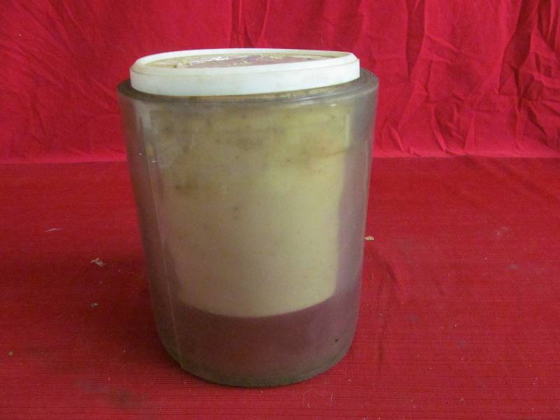 lot 267 image: partial roll of vinyl ,nuts, bolts