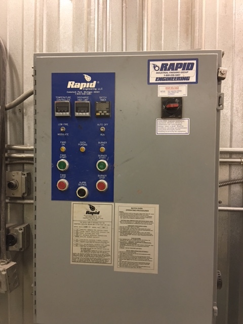 lot 1 image: Powder Coating Batch Oven