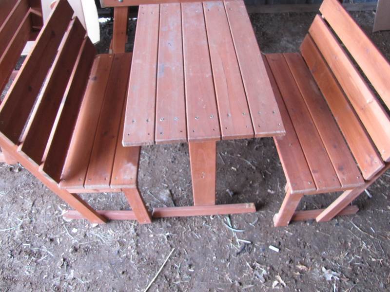Childs Picnic Table