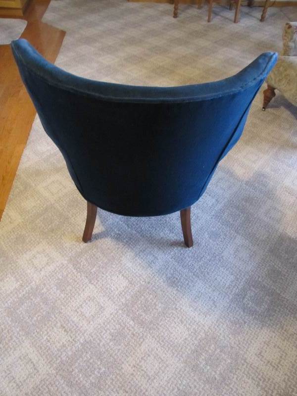 Dark Teal Living Room Chair