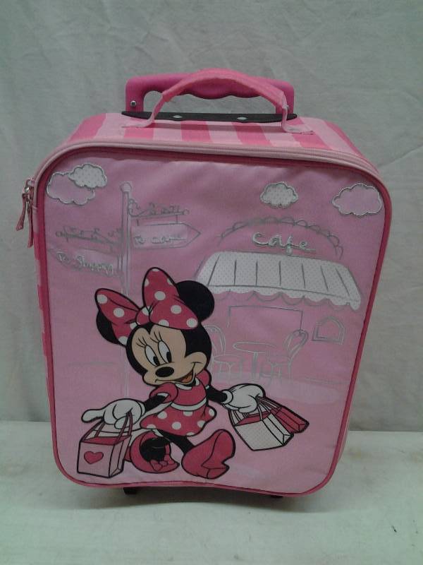 lot 50 image: Minnie Mouse Rolling Suitcase