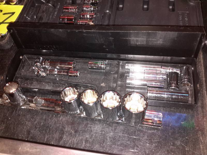 lot 87 image: Misc. Sockets, Socket Sets and Wrenches as pictured..