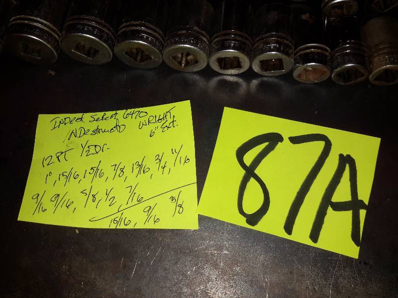 lot 87A image: Set of Indestructo Select.. 6470.. Wratchet handles and Breaker bar