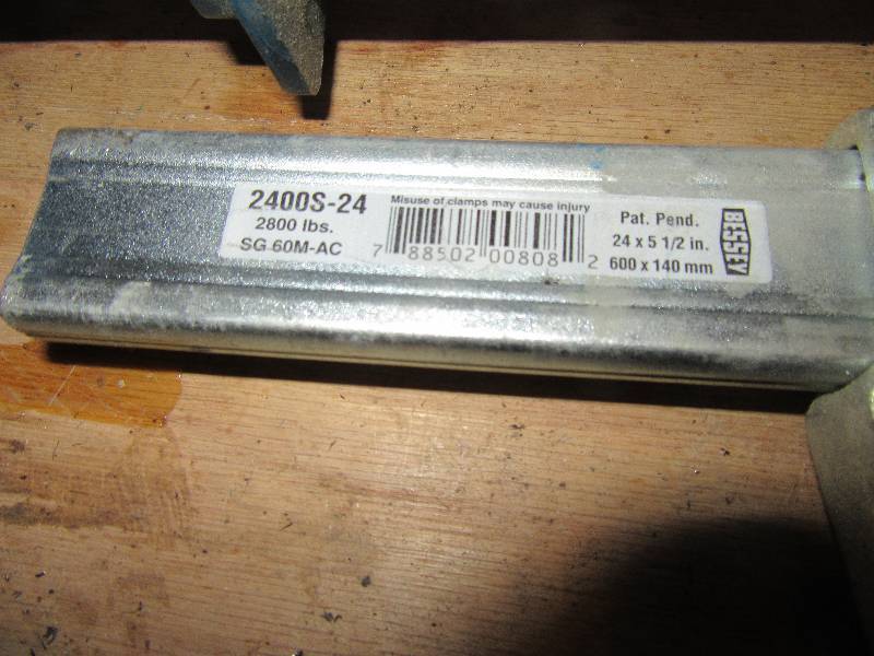 lot 156 image: Misc. Clamps as picture