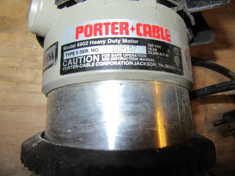 lot 158 image: Porter Cable Router