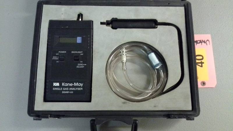 lot 40 image: Kane-May SGA91A CO Analyzer