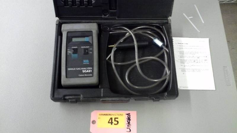 lot 45 image: Kane-May SGA91 CO Analyzer