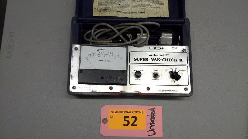 lot 52 image: Thermal Super Vak-Check II