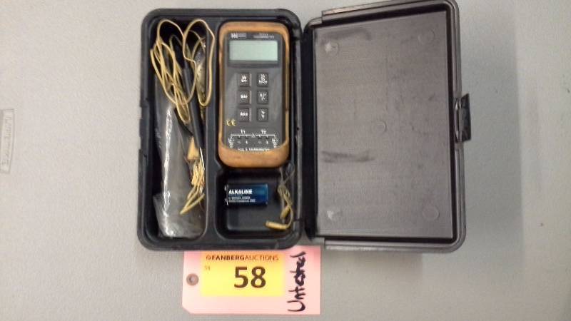 lot 58 image: Weiss Instruments DT52-A Thermometer