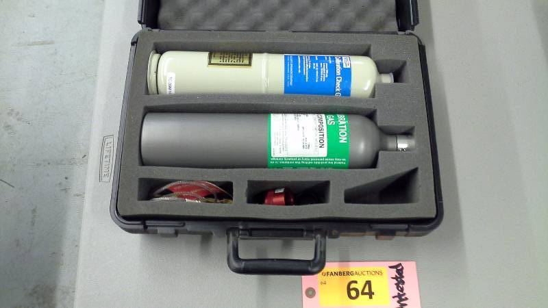 lot 64 image: 2 Tanks of Calibration Gas, Appear Unopened