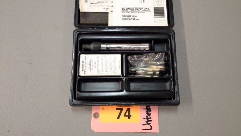 lot 74 image: Bacharach CO Detector Kit