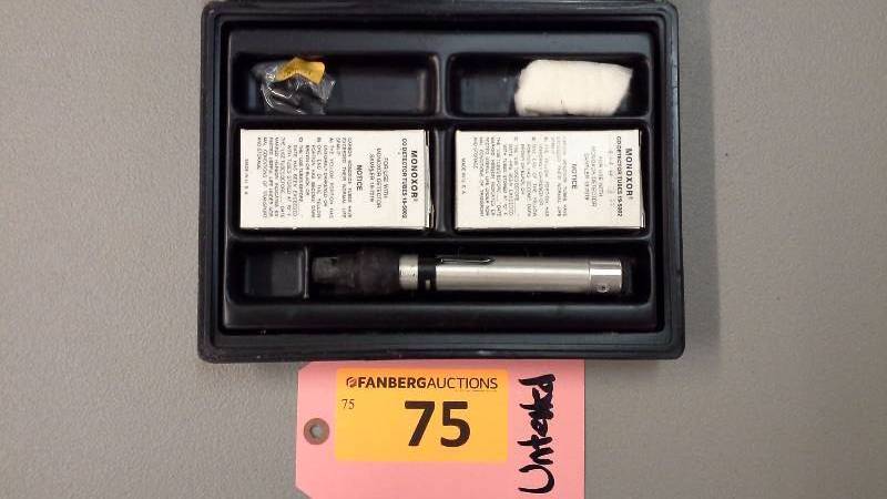 lot 75 image: Bacharach CO Detector Kit