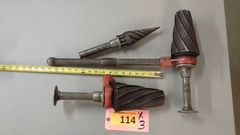 lot 114 image: Misc. AugerDrill Bits