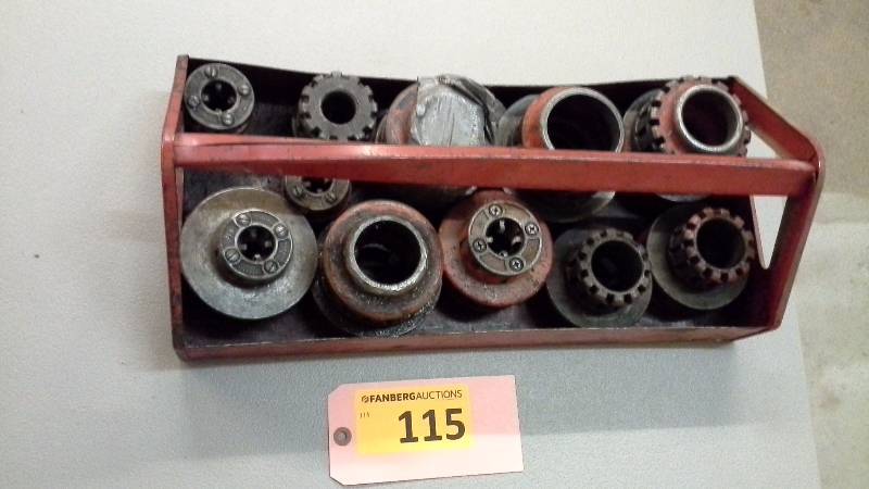 lot 115 image: Misc. Ratchet Head and Handle Pieces