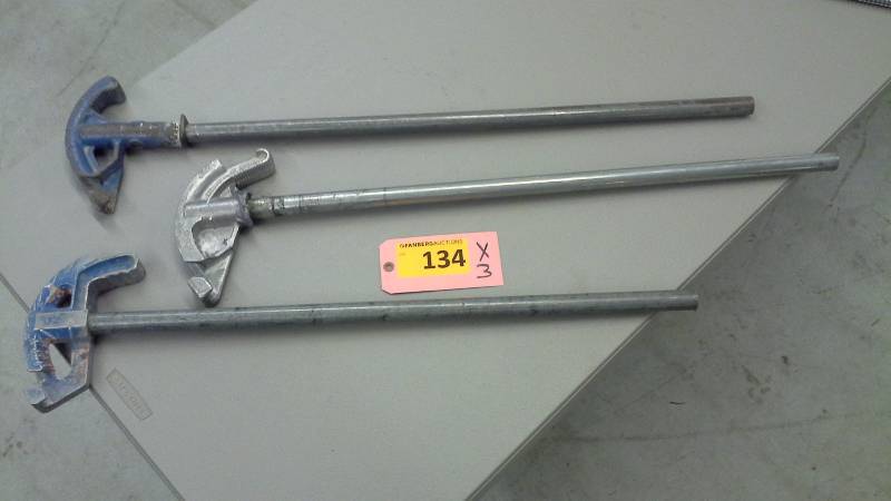 lot 134 image: (3) ConduitPipe Benders