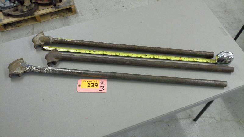 lot 139 image: (3) ConduitPipe Benders