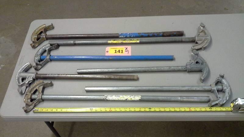 lot 141 image: (7) ConduitPipe Benders