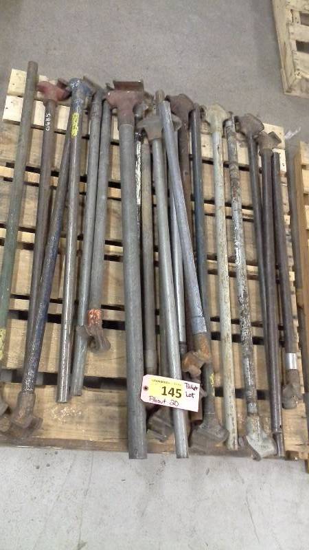 lot 145 image: Pallet Lot of PipeConduit Benders (About 20 Total)