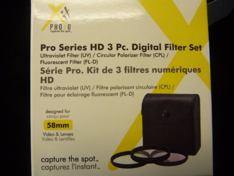 lot 305 image: Pro Series HD 3 Piece Digital Filter Set